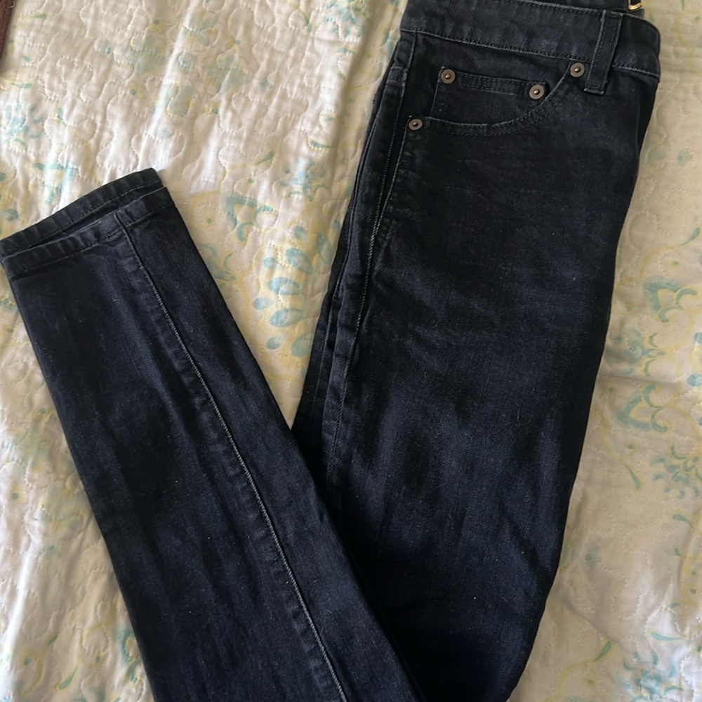 Saint Laurent black skinny jeans